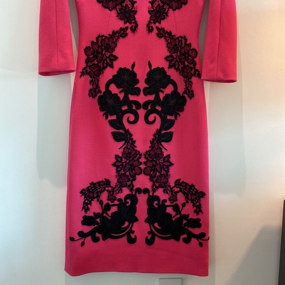 ๐ Dolce & Gabbana ๐ โ Pink Long Sleeve Midi Dress - Picture 5 of 8